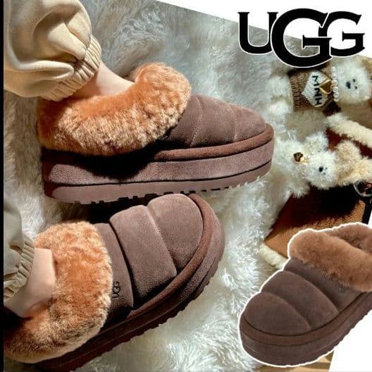 タズリータ ブラウン　24cm 厚底ブーツ　新品　UGG アグ　Tazzlita