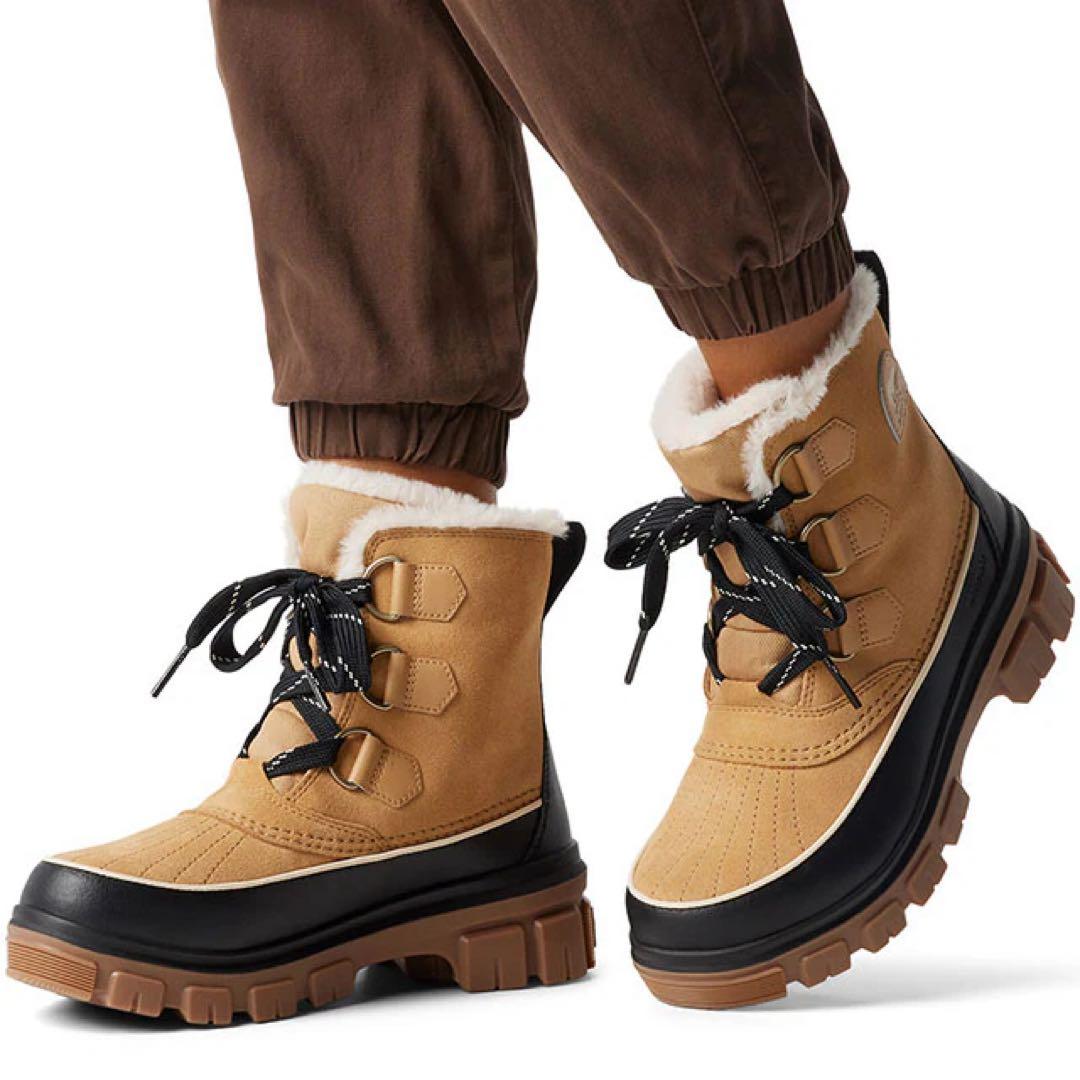 【美品】 現行 SOREL ティボリ5 ウォータープルーフ ウィンターブーツ
