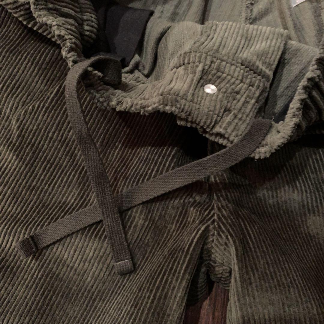 新品タグ付GX1000 コーデュロイショーツ　悪魔デビル刺繍ハーフパンツL緑