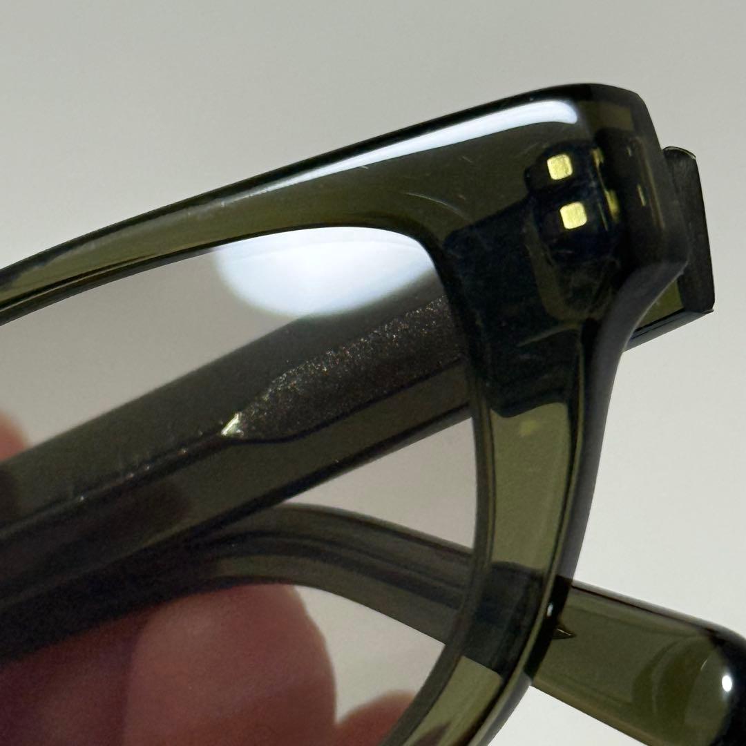 THE SHISHIKUI slim カーキ サングラス