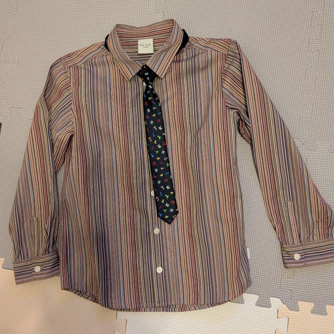 Paul Smith Junior シグネチャーストライプ長袖シャツ