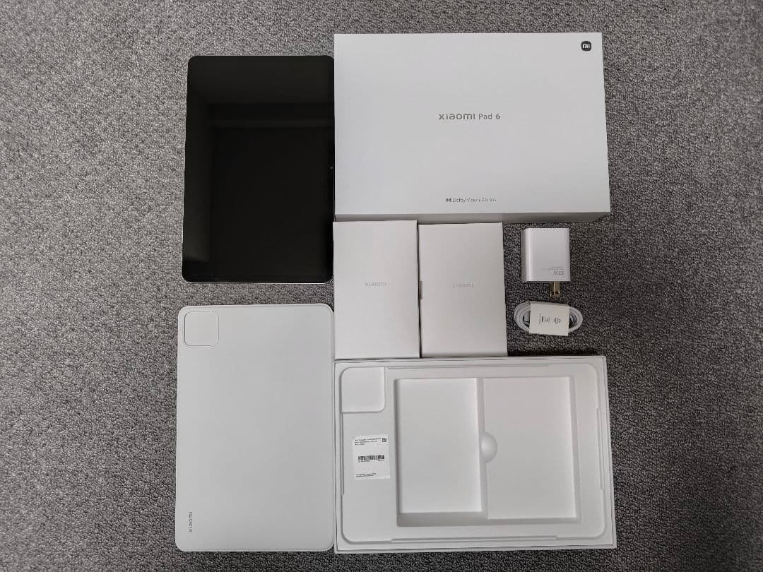 Xiaomi pad 6 6GB 128GBゴールド【傷あり】【純正ケース付き】