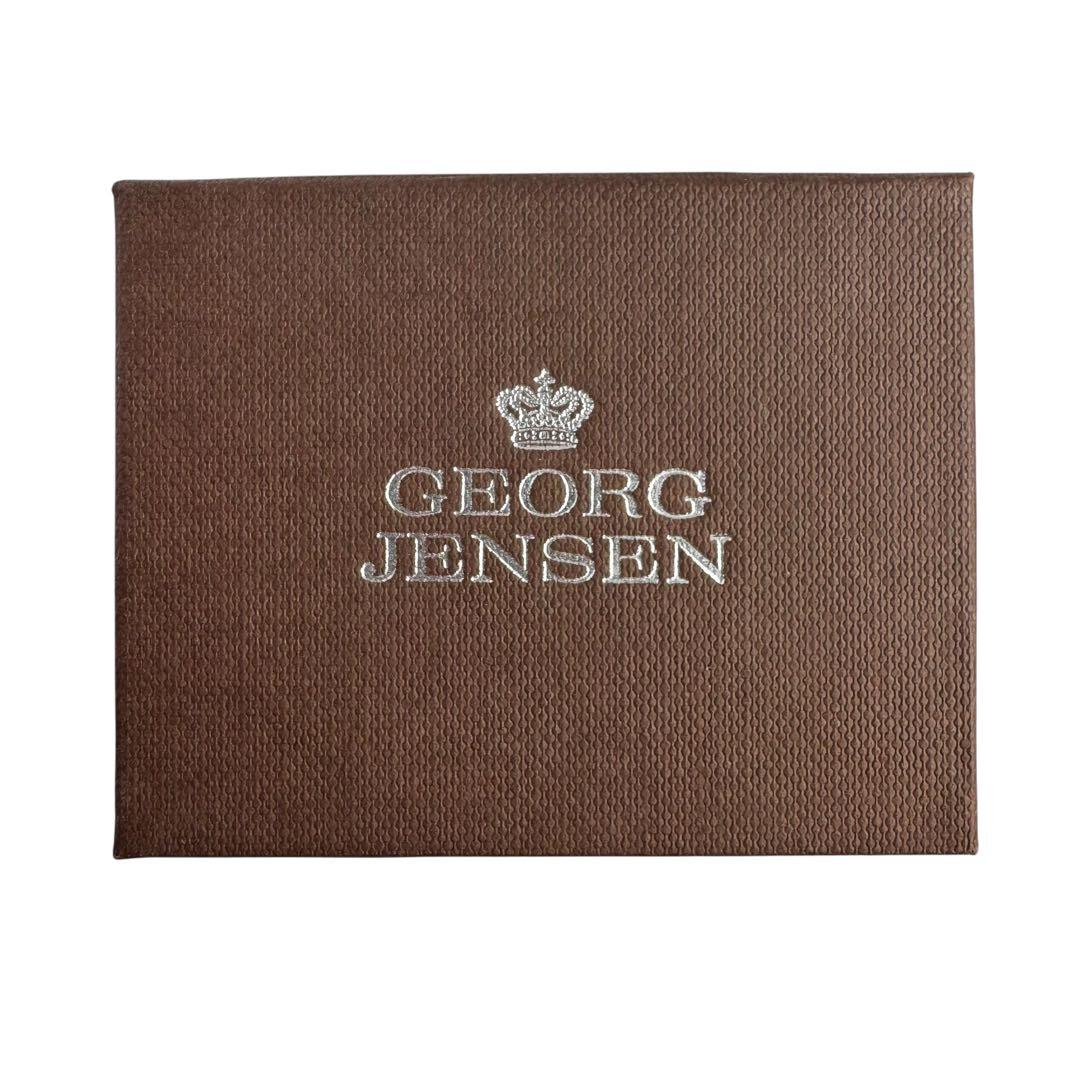 ジョージジェンセン カフスボタン 70 ラウンド 牛 SV925 Bull