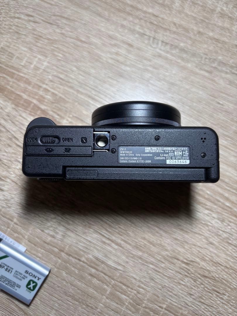 SONY ZV-1 ボディ ウィンドスクリーン付 ブラック ソニー