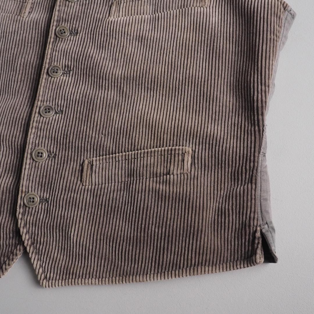 ラルフローレン　正規品　ベスト　コーデュロイ　ブラウン　美品