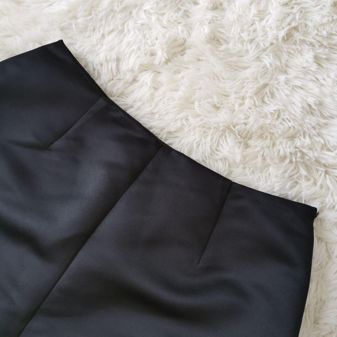 試着のみ タナカダイスケ belted bloomers satin pants