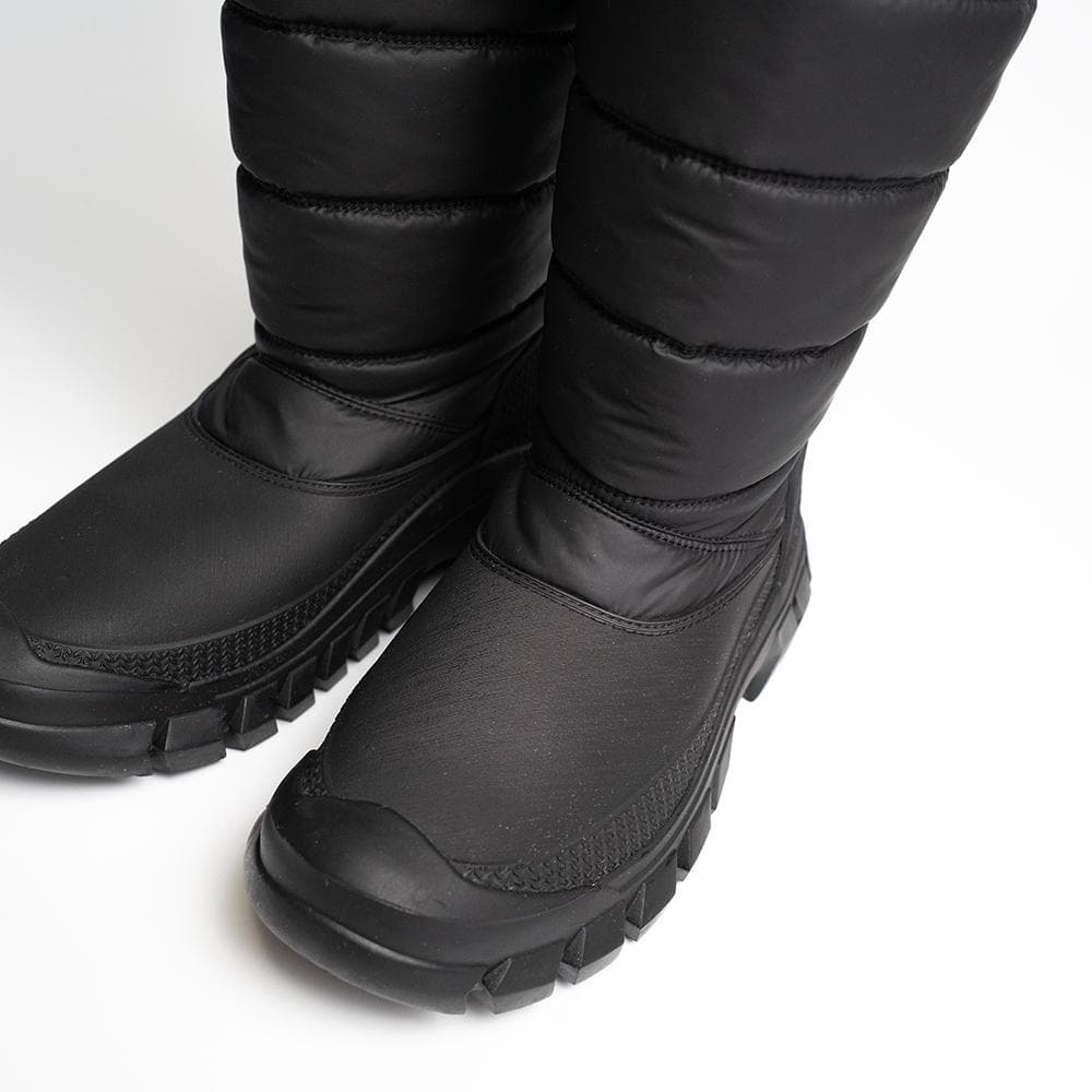 新品 HUNTER パファー トール スノー ブーツ UK5 レディース