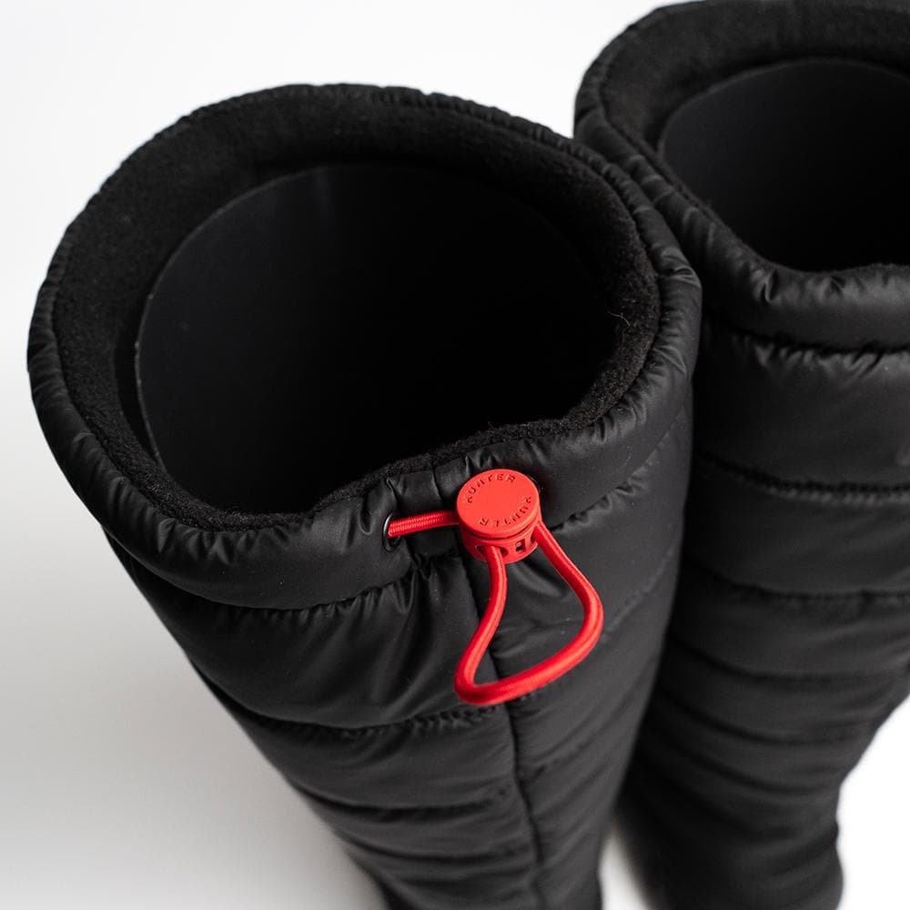 新品 HUNTER パファー トール スノー ブーツ UK5 レディース