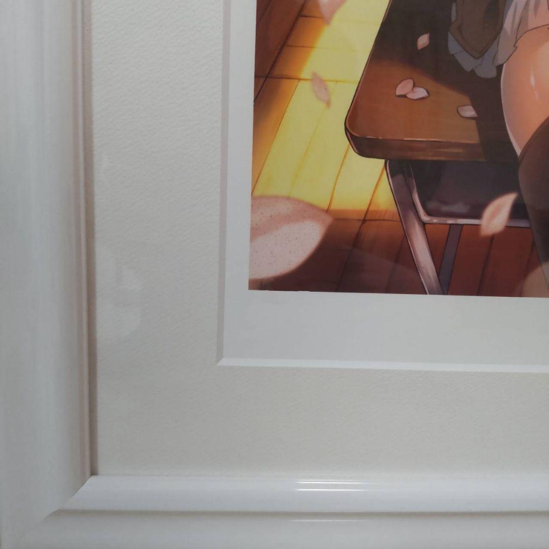 ☆土日だけのセール☆三嶋くろね　版画　きみとふたりきり　アールビバン