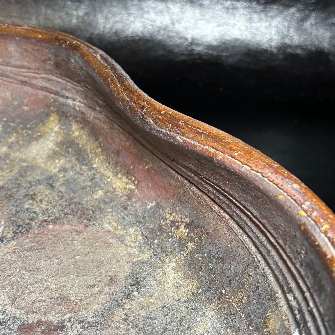 ★古陶磁/古備前 大鉢/水盤！幅 約50㎝！★