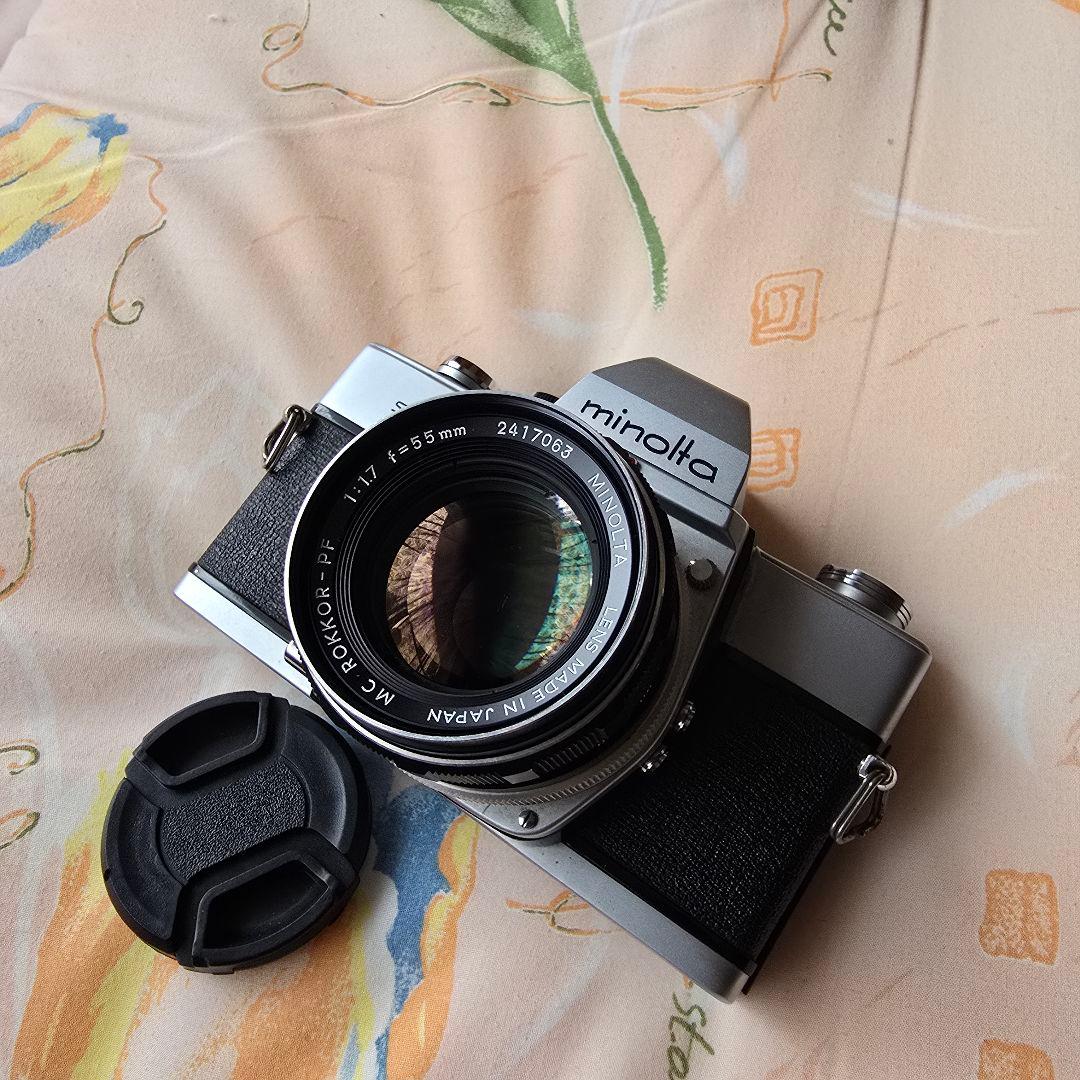 Minolta SR-T 101 55㎜　F1.7 フィルム一眼レフカメラ