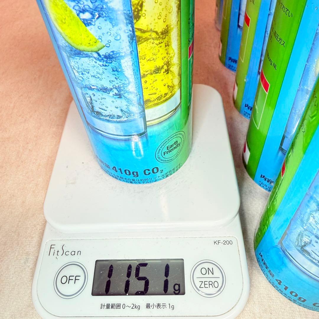 クリスマス限定割引！　1-142934_ソーダストリームガスシリンダー6本