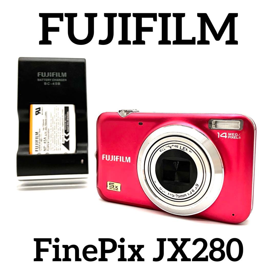 FUJIFILM FinePix JX280 レッド