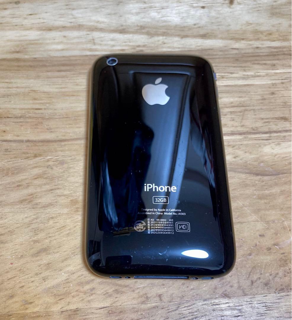 完動保証❗️iPhone3GS SIMフリー 黒32GB iPhone3Gs 実用