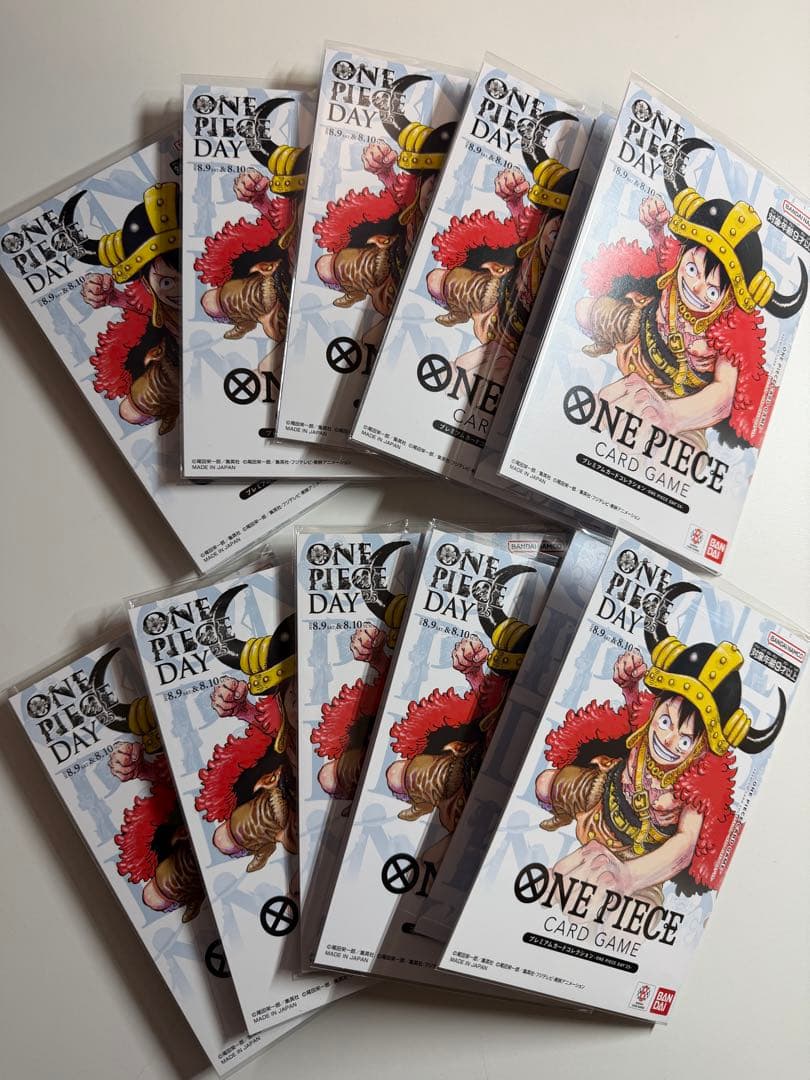 新品ワンピース プレミアムカードコレクション -25周年エディション-10セット