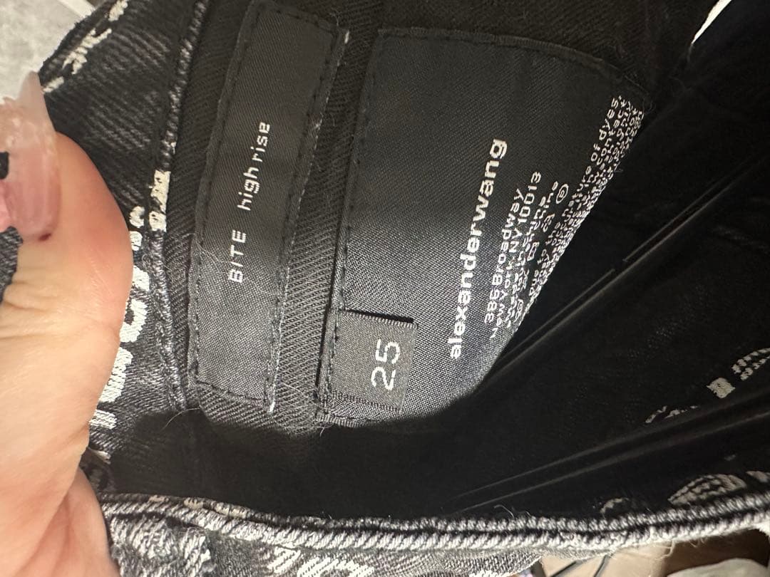 alexanderwang BITE ハイライズショートパンツ 25