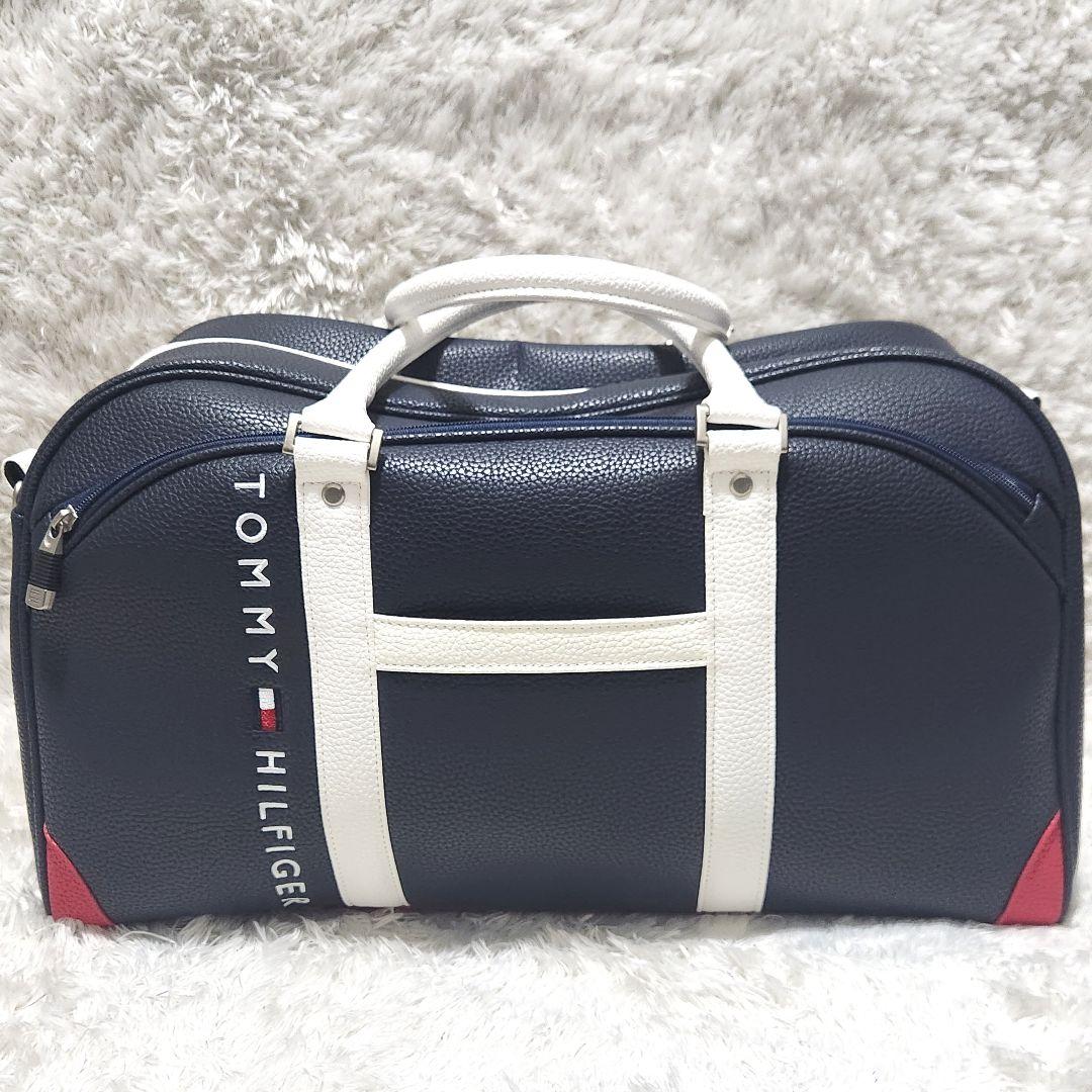 【ほぼ未使用】2WAY スポーツ ゴルフ ボストンバッグ トミー ヒルフィガー