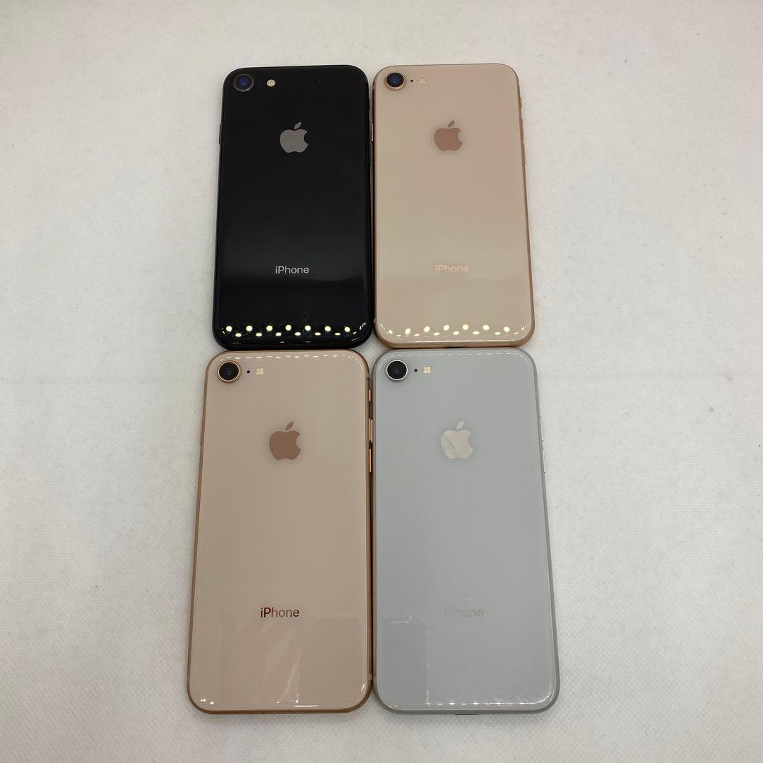 4台セットIphone 8 64GB - 256GB Sim フリー