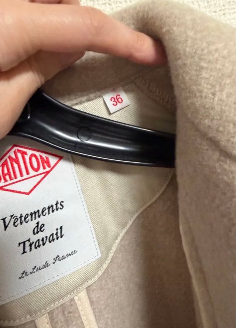 今季　ダントン　ROUND COLLAR JACKET 36