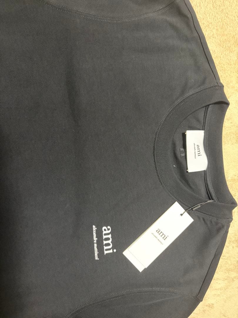 【新品未使用】AMI PARIS ロゴ ロングスリーブTシャツ M 正規品