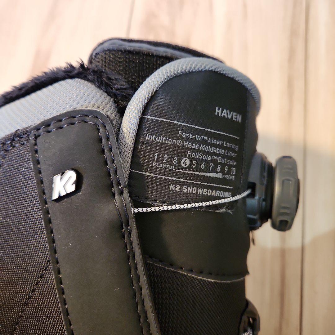極美品 K2 HAVEN スノーボードブーツ 24-25モデル