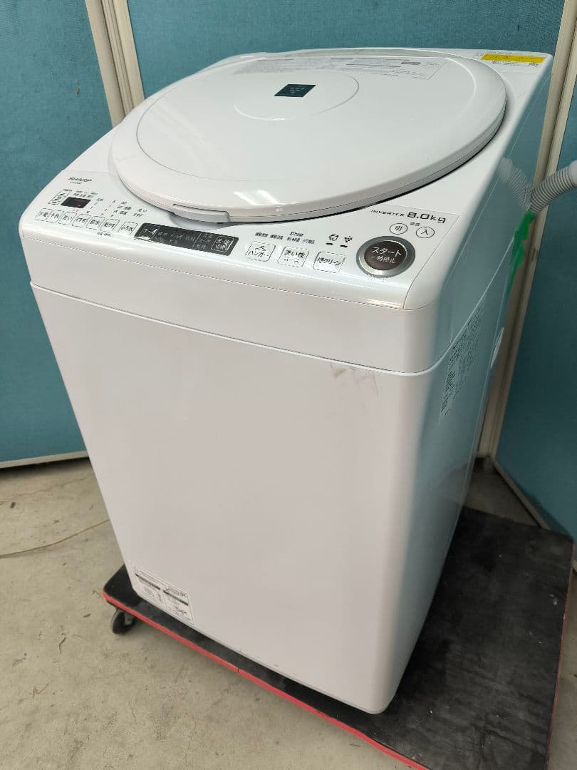 2023年購入　シャープ縦型乾燥洗濯機 ES-TX8F 8.0kg /4.5kg