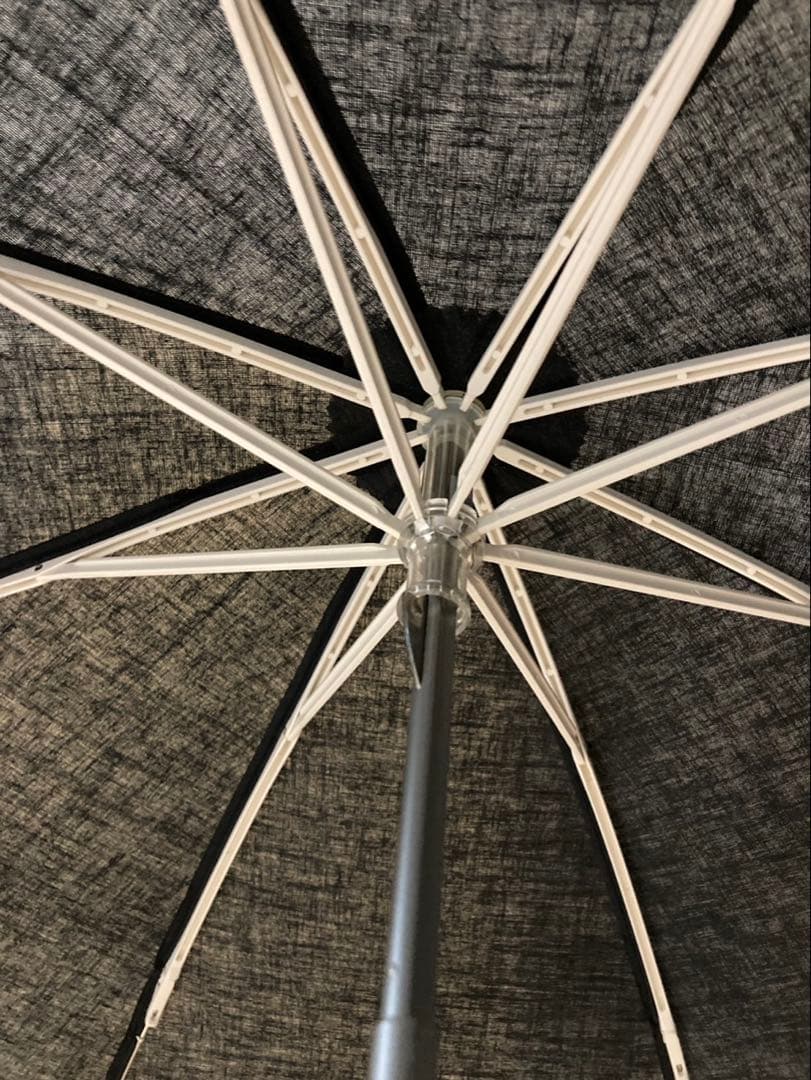 BURBERRY 折りたたみ日傘 ダークグレー AURORA 日傘