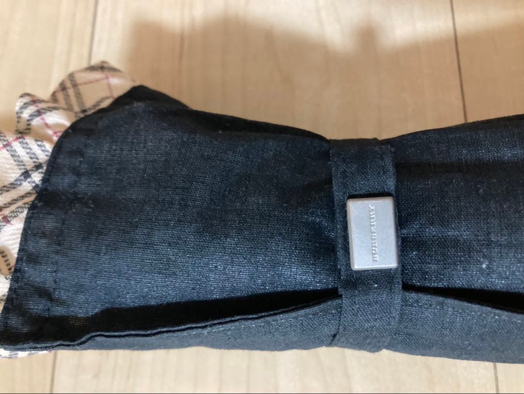 BURBERRY 折りたたみ日傘 ダークグレー AURORA 日傘