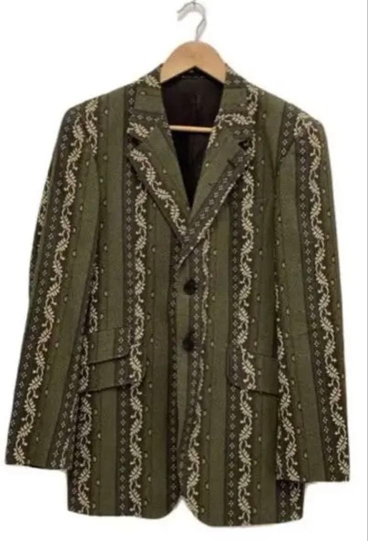 美品　日本製　総柄　ポールスミス　テーラードジャケット　L ジョイックス期