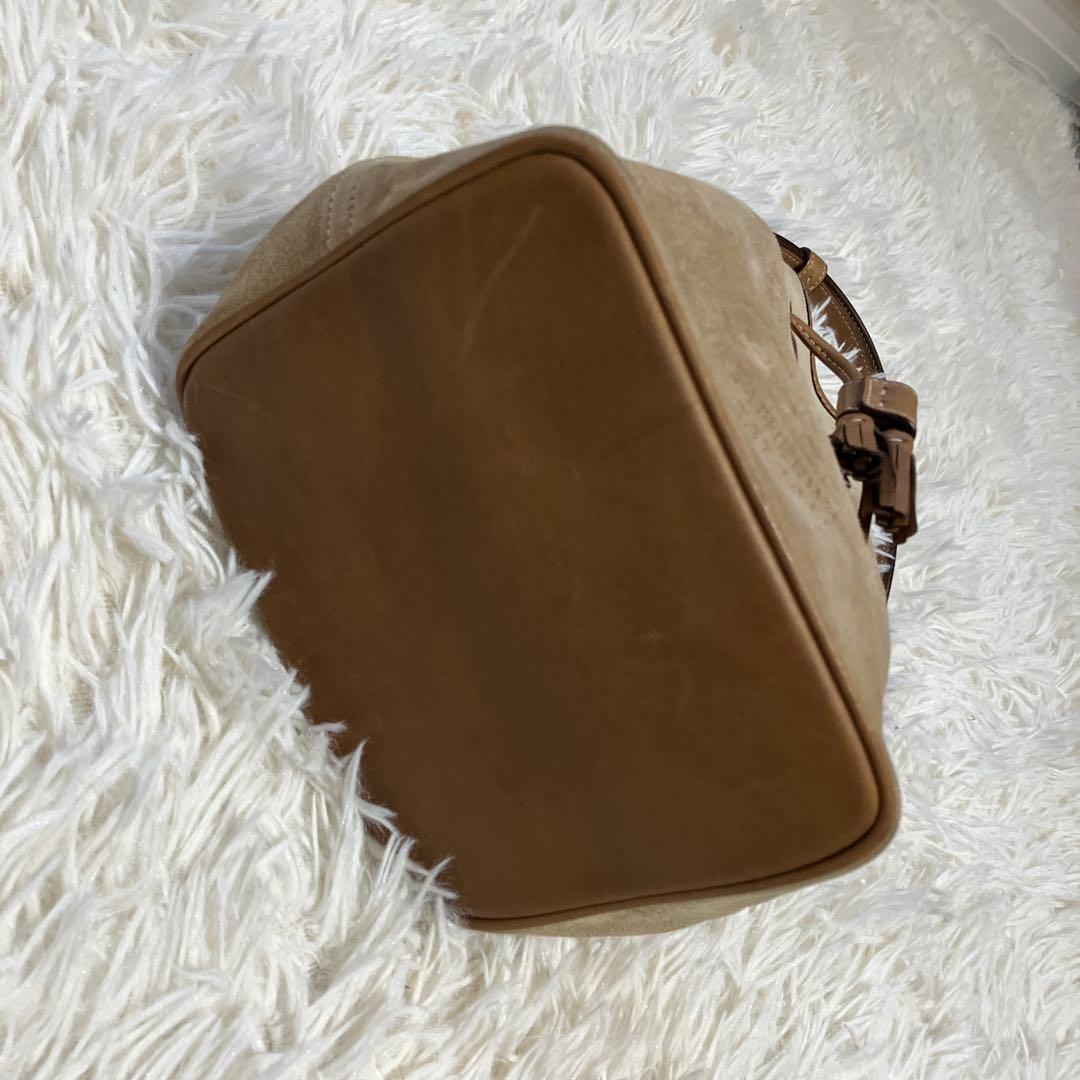 オールドコーチ　7561　OLD COACH　スエード　ベロア　巾着　肩掛け