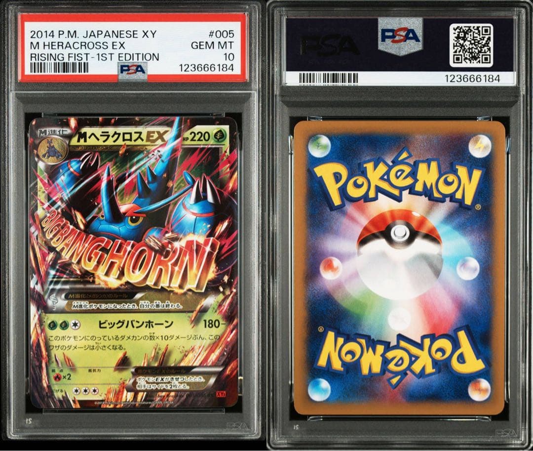 【PSA 10】MヘラクロスEX RR XY3 005/096