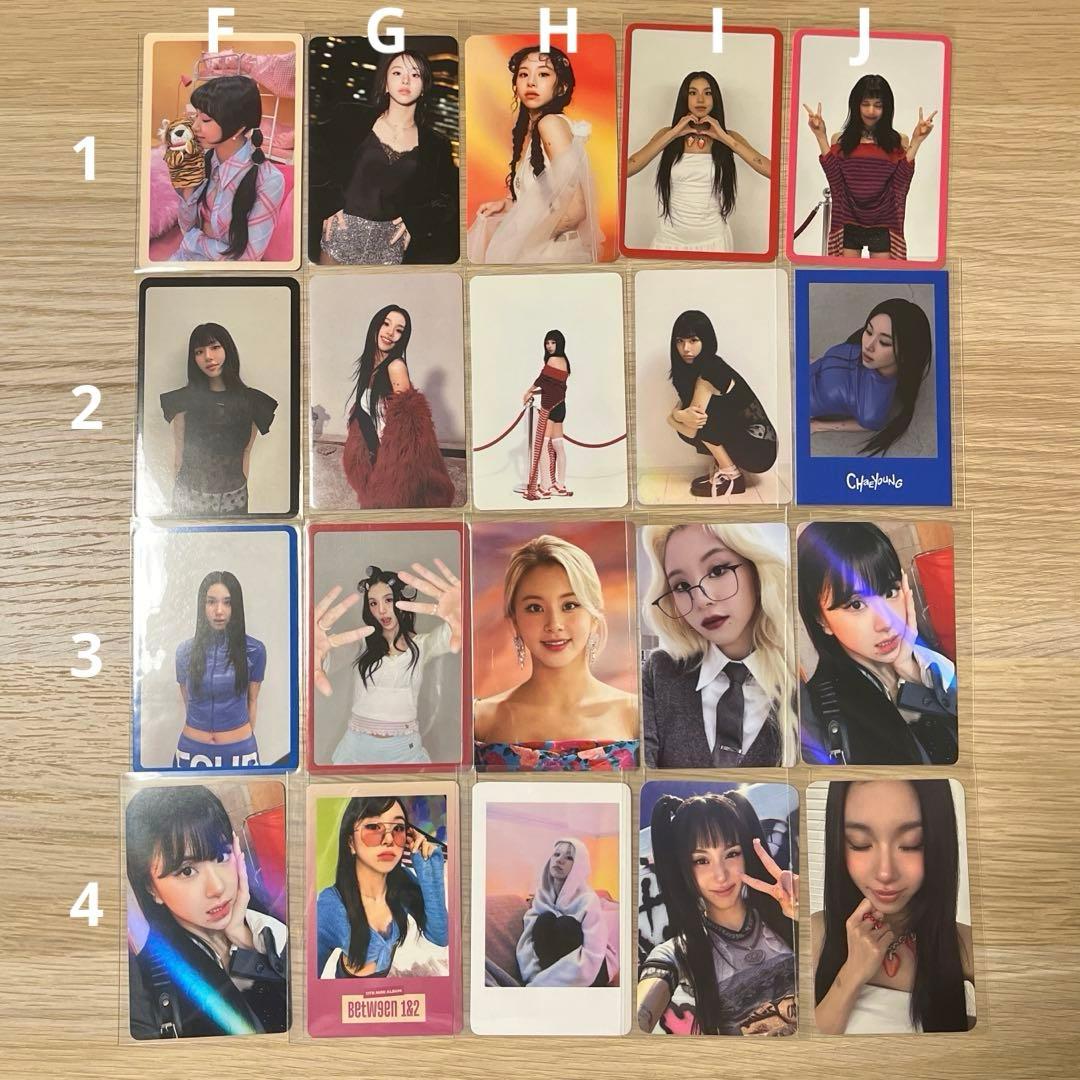 TWICE チェヨン トレカ