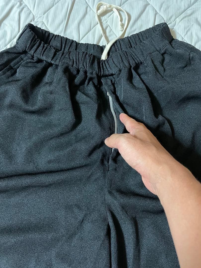 【PENNY】ブラックコムデギャルソン 寅壱パンツポリエステルAD2022