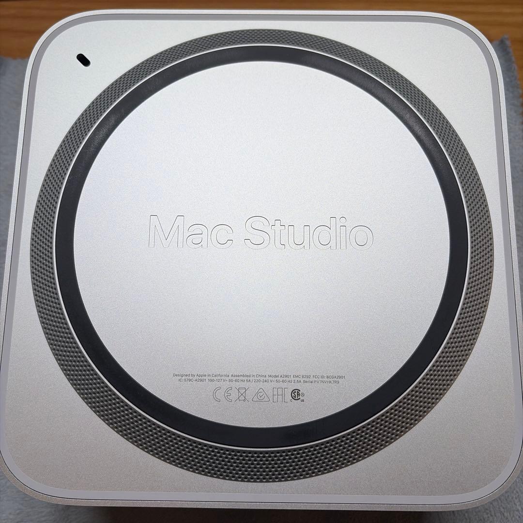 Apple Mac Studio m2max 32GB 512GB整備済み品