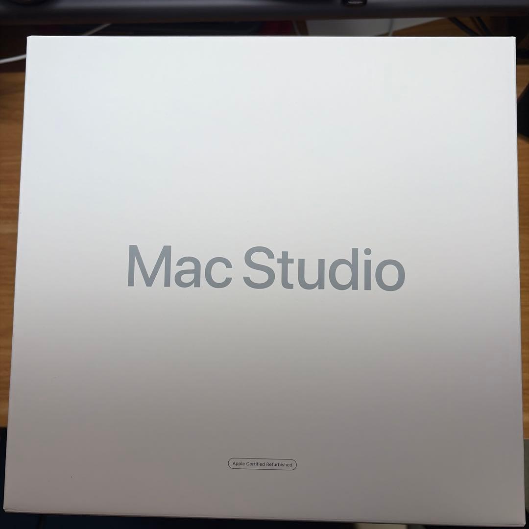 Apple Mac Studio m2max 32GB 512GB整備済み品
