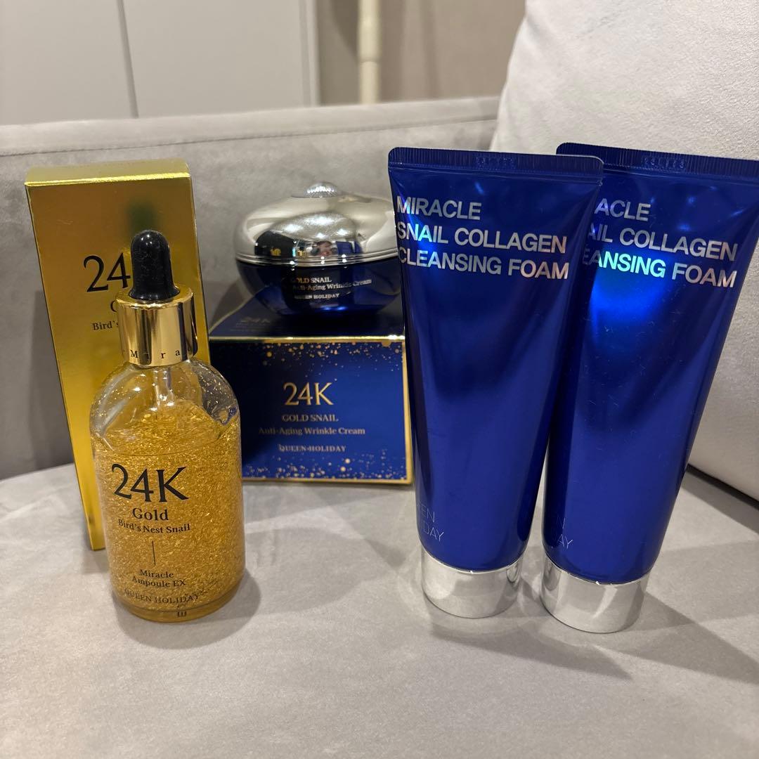 韓国コスメ オールインワン基礎化粧品と洗顔クリームのセット