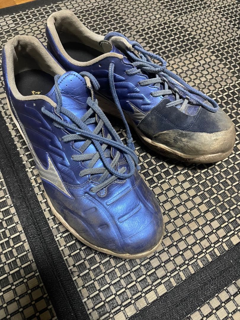 中日キャンプ　選手実使用　ミズノスパイク　MIZUNO