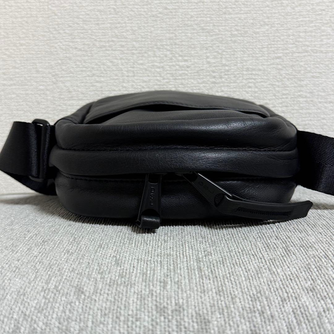 【定価4.5万】DIESEL ソフトレザー クロスボディバッグ Dロゴ 羊革