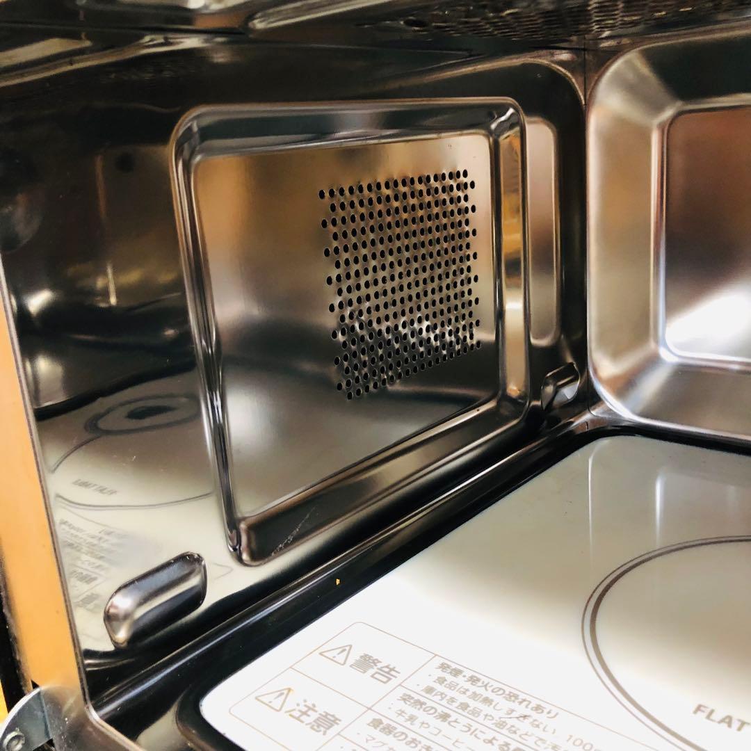 ツインバード　センサー付フラットオーブンレンジ　　DR-E857 2021年製