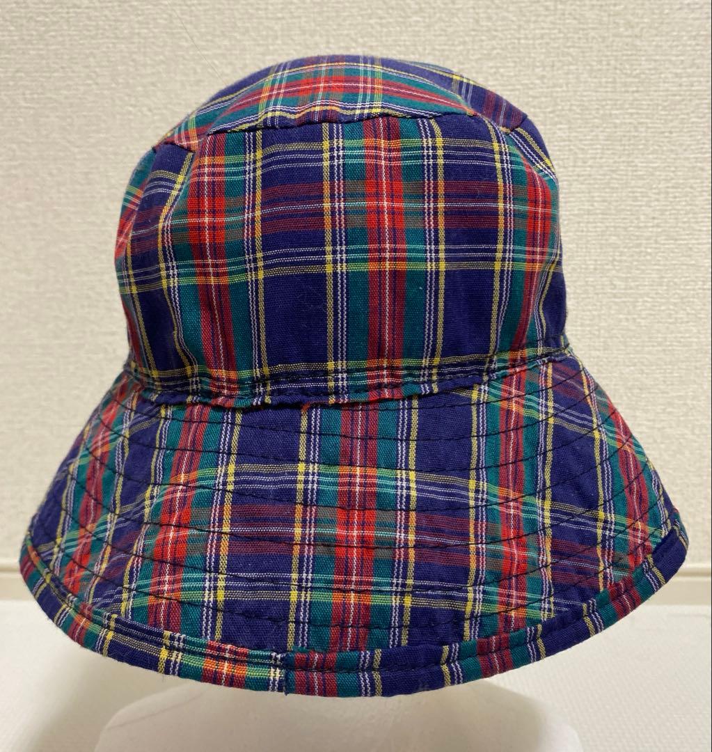 STUSSYオールドステューシー チェック柄 バケットハット USA製