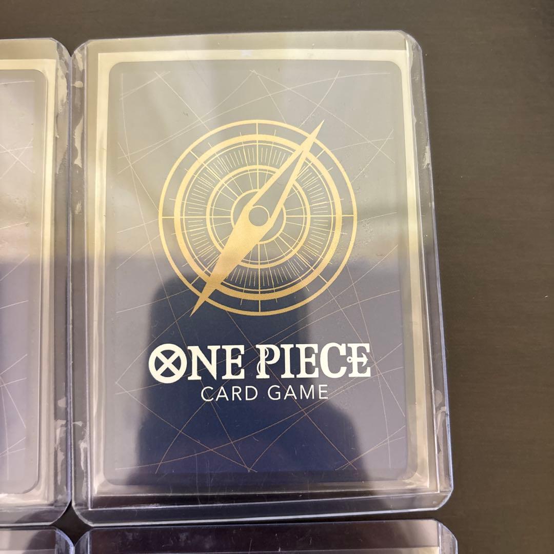 【美品】シークレットパラレル　ロジャー、ルフィ、エース、サボ　4枚セット