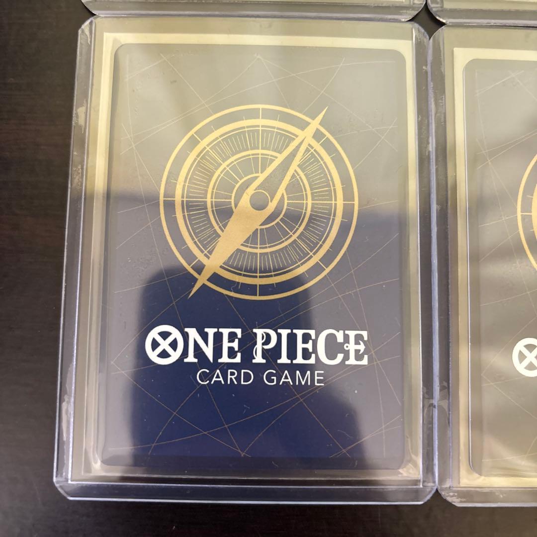 【美品】シークレットパラレル　ロジャー、ルフィ、エース、サボ　4枚セット