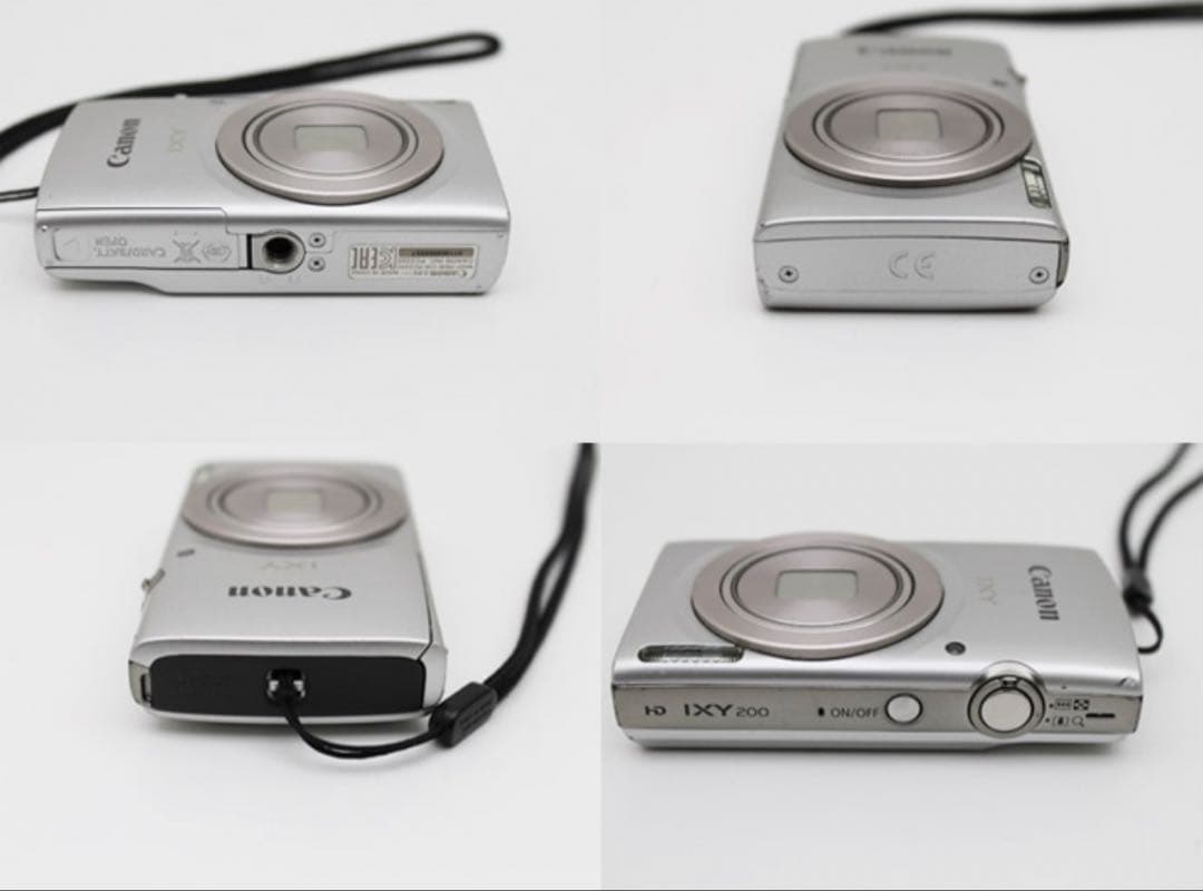 Canon キヤノン IXY 200コンパクト シルバー PC2333