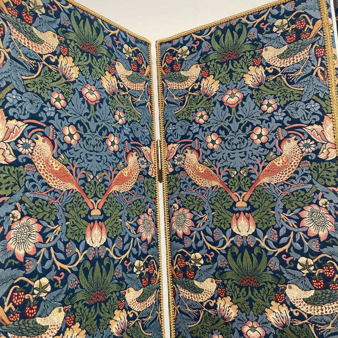 ジェニファーテイラー 4連 衝立 ファブリック カルトナージュ パーテーション