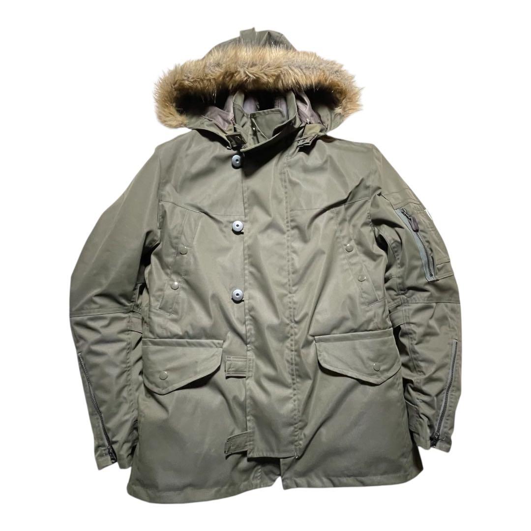 美品 パワーエイジ PJ-22202 N-3B M オリーブ