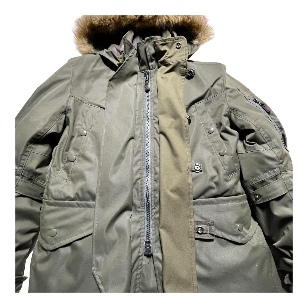 美品 パワーエイジ PJ-22202 N-3B M オリーブ