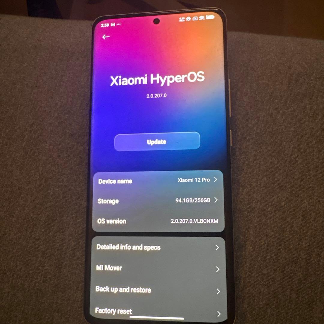 スマートフォン本体 Xiaomi 12 Pro 256GB