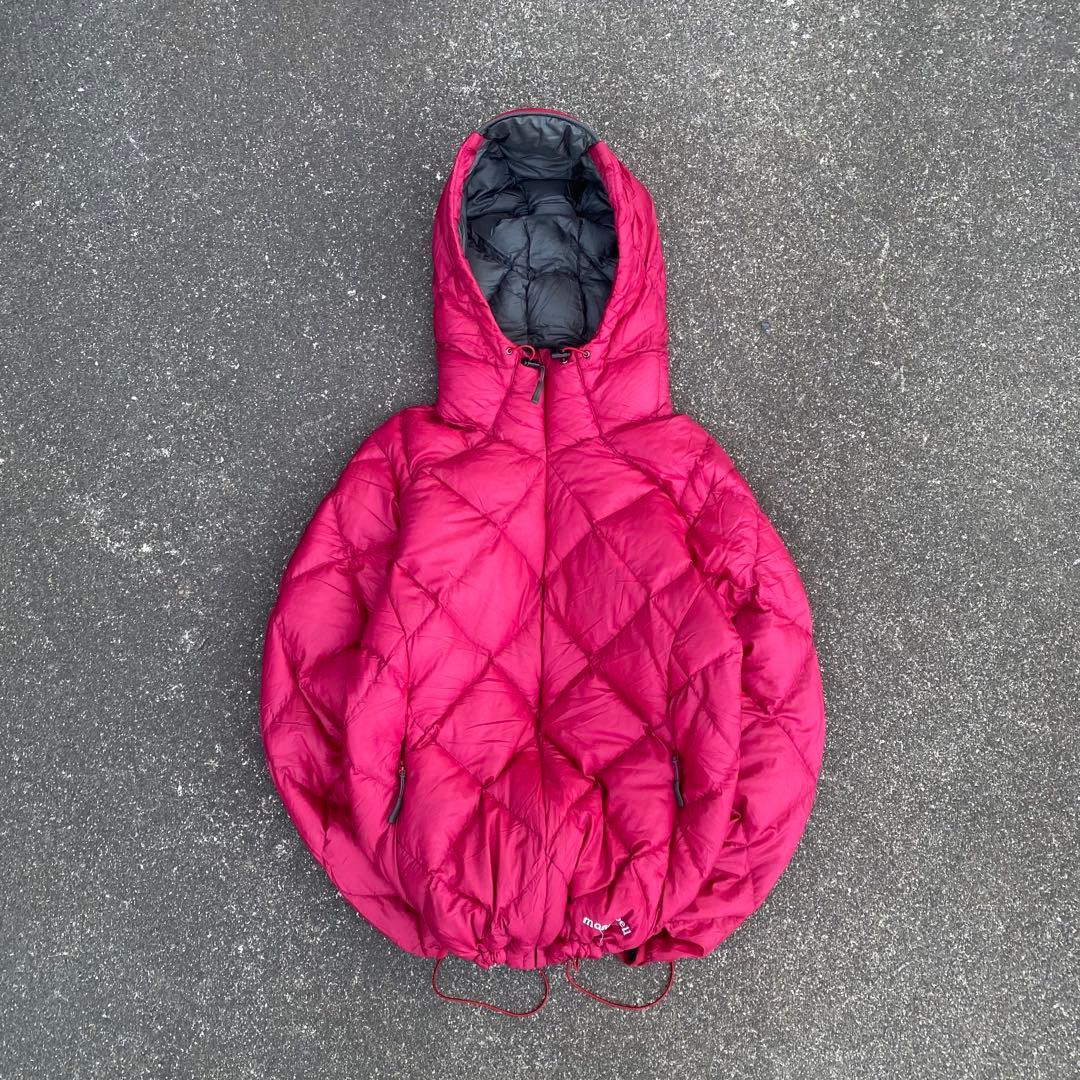 00s montbell 短丈 キルティング アルパインダウンパーカ teck