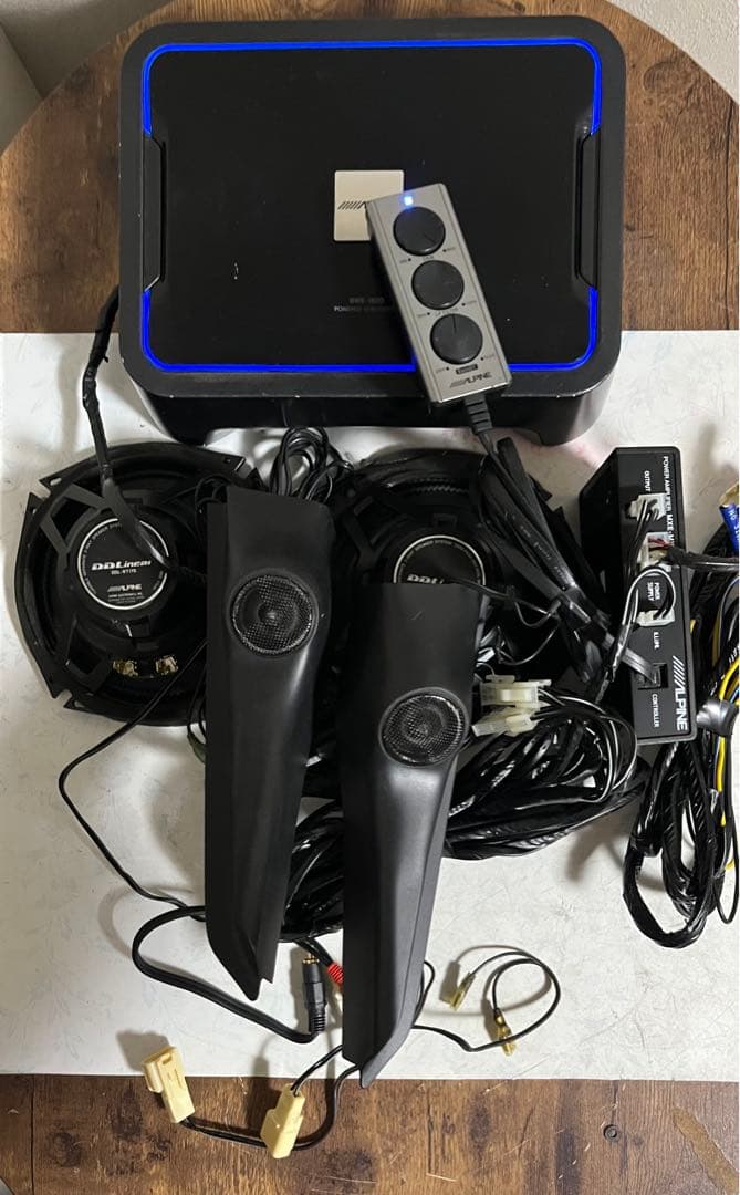 ALPINE DDL-RT17SアルパインSWE-1500スピーカー{ Z }