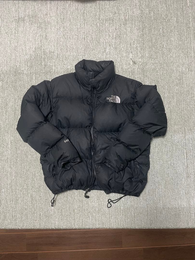 THE NORTH FACE ブラック ダウンジャケット (ヌプシ）